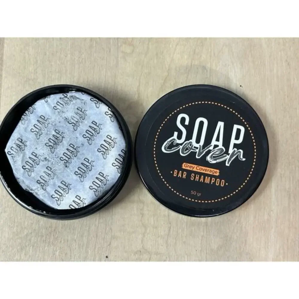 Soap‎ Cover Grey Coverage Bar Shampoo 50 Gram